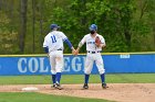 Baseball vs CGA  Wheaton College Baseball vs Coast Guard Academy during game one of the NEWMAC semi-finals playoffs. - (Photo by Keith Nordstrom) : Wheaton, baseball, NEWMAC